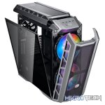 Cooler Master MasterCase H500P ATX Case With Mesh And Tempered Glass Side Panel And Dual 200mm ARGB Fans Pre-Installed - Black Colour - Image 2