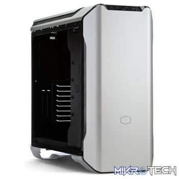 Cooler Master MasterCase SL600M ATX Case With Aluminum And Tempered Glass Side Panel And Dual 200mm PWM Fans - Black Colour
