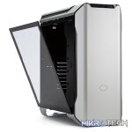 Cooler Master MasterCase SL600M ATX Case With Aluminum And Tempered Glass Side Panel And Dual 200mm PWM Fans - Black Colour - Image 2