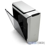 Cooler Master MasterCase SL600M ATX Case With Aluminum And Tempered Glass Side Panel And Dual 200mm PWM Fans - Black Colour - Image 3