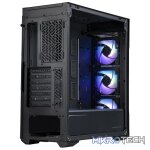 Cooler Master MasterBox TD500 Mesh V2 ATX Mid-Tower Chassis With Iconic Polygonal FineMesh Front Panel And 3X CF120MM ARGB Fans Pre-Installed - Black Colour - Image 2
