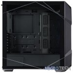 Cooler Master MasterBox TD500 Mesh V2 ATX Mid-Tower Chassis With Iconic Polygonal FineMesh Front Panel And 3X CF120MM ARGB Fans Pre-Installed - Black Colour - Image 3