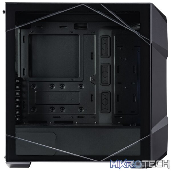 Cooler Master MasterBox TD500 Mesh V2 ATX Mid-Tower Chassis With Iconic Polygonal FineMesh Front Panel And 3X CF120MM ARGB Fans Pre-Installed - Black Colour - Image 3