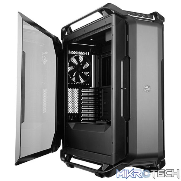 Cooler Master Cosmos C700P Black Edition Full Tower With PSU Shroud Flat Radiator Brackets, FineMesh Panels And Cable Cover System - Black Colour - Image 2