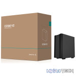 DeepCool CC560BK-V2 ATX Mid-Tower Case With 4X Pre-Installed 120mm LED Fans And Full-Sized Tempered Glass Side-Panel And Well-Ventilated Front Panel Design - Black Colour - Image 5
