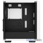 DeepCool CC560WH-V2 ATX Mid-Tower Case With 4X Pre-Installed 120mm LED Fans And Full-Sized Tempered Glass Side-Panel And Well-Ventilated Front Panel Design - White Colour - Image 2