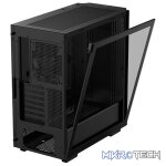 DeepCool CH510 Mesh Digital ATX Mid-Tower Case With Built-In Digital Display, 1X 120mm (Rear) Fan Pre-Installed And 1X USB-C Connection And Tempered Glass Side Panel - Black Colour - Image 3