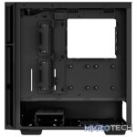 DeepCool CH560 Digital ATX Mesh Front Mid-Tower With Built-in Dual Status Digital LCD Display And 3X Front 140mm + 1X Rear 120mm ARGB Fans And Tempered Glass Side Panel - Black Colour - Image 2