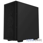 DeepCool CH560 Digital ATX Mesh Front Mid-Tower With Built-in Dual Status Digital LCD Display And 3X Front 140mm + 1X Rear 120mm ARGB Fans And Tempered Glass Side Panel - Black Colour - Image 3
