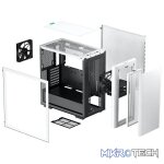 DeepCool CK500 E-ATX Mid-Tower Case With 2X Pre-Installed 140mm Performance Front+Rear Fans And Full-Sized Tempered Glass Side Panel - White Colour - Image 3