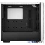 DeepCool CK560 E-ATX Mid-Tower Case With 3X 120mm ARGB Front Fans + 1X 140mm Rear Fan & Full-sized Tempered Glass Panel - White Colour - Image 3