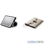 Cooler Master Elegance Collection Bizet Folio For iPad 1/2 Easy To Carry With Handle, Water Resistance Material And Protects From Scratches, Dust And Drops - Grey Colour