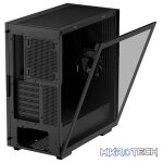 DeepCool Cyclops ATX Mid-Tower With Top I/O Panel Including 1X USB3.0 And 1X USB-C Port And 1X Front CF120MM ARGB Fan And Tempered Glass Side Panel - Black Colour - Image 3
