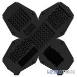 DeepCool QUADSTELLAR Infinity 4-Chambered E-ATX Case With Tempered Glass Side Panels For Each Chambers and 1X USB-C Connection - Black Colour - Image 3