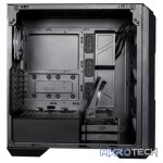 Cooler Master HAF 500 ATX Mid-Tower Gaming Chassis WIth Tempered Glass Side Panel And Dual 200mm ARGB Front Fans - Black Colour - Image 4