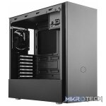 Cooler Master Silencio S600 ATX Case With Tempered Glass Side Panel And Dual 120mm Silencio FP PWM Fans Pre-Installed - Black Colour - Image 3