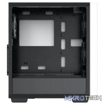 DeepCool CC560WH ATX Mid-Tower Case With 4X Pre-Installed 120mm LED Fans And Full-Sized Tempered Glass Side-Panel And Well-Ventilated Front Panel Design - White Colour - Image 2