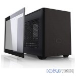 Cooler Master MasterBox NR200P Mini-ITX Case With Tempered Glass Side Panel And 360-Degree Accessibilty - Black Colour