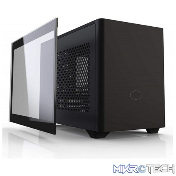 Product Cooler Master MasterBox NR200P Mini-ITX Case With Tempered Glass Side Panel And 360-Degree Accessibilty - Black Colour - Image 1