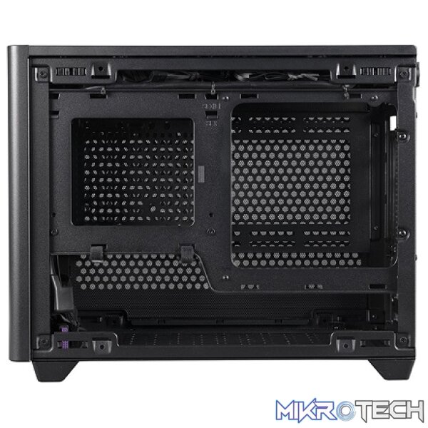 Cooler Master MasterBox NR200P Mini-ITX Case With Tempered Glass Side Panel And 360-Degree Accessibilty - Black Colour - Image 3