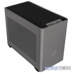 Cooler Master NR200P Max Mini-ITX Case With Built-in 280mm Liquid Cooler And V850W SFX Full Modular Power Supply And Tempered Glass Side Panel - Grey Colour