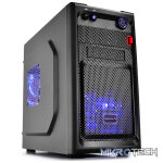 DeepCool SMARTER Micro-ATX Case Ultimately Easy-to-Build with Good Ventilation Performance, Fully Integrated Dust Filter and Backplate Cable Installation - Black Colour