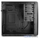 DeepCool SMARTER Micro-ATX Case Ultimately Easy-to-Build with Good Ventilation Performance, Fully Integrated Dust Filter and Backplate Cable Installation - Black Colour - Image 2