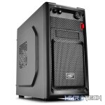 DeepCool SMARTER Micro-ATX Case Ultimately Easy-to-Build with Good Ventilation Performance, Fully Integrated Dust Filter and Backplate Cable Installation - Black Colour - Image 4