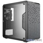 Cooler Master MasterBox Q300L Micro-ATX Case With Tempered Glass Side Panel And 1X 120mm Fan Pre-Installed - Black Colour