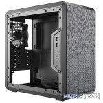 Cooler Master MasterBox Q300L Micro-ATX Case With Tempered Glass Side Panel And 1X 120mm Fan Pre-Installed - Black Colour - Image 2