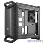 Cooler Master MasterBox Q300P Micr-ATX Case With Tempered Glass Side Panel And 2X 120mm RGB LED And 1X 120mm Black Non-LED Fans Pre-Installed - Black Colour - Image 2