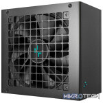 DeepCool PN650M 650W 80+ Gold And Cybenetics Gold Certified ATX 12V V3.1 Full Modular Power Supply With 120mm FDB Fan, Full Bridge SRC LLC+DC-to-DC Conversion & Active PFC Design - Black Colour