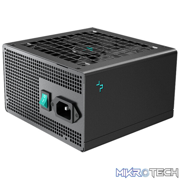 DeepCool PN750M 750W 80+ Gold And Cybenetics Gold Certified ATX 12V V3.1 Full Modular Power Supply With 120mm FDB Fan, Full Bridge SRC LLC+DC-to-DC Conversion & Active PFC Design - Black Colour - Image 3