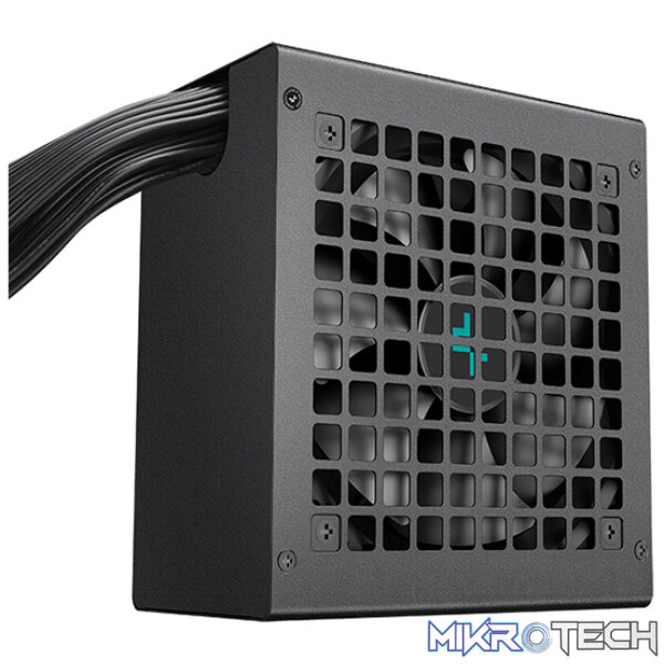 Product DeepCool PL800D 800W 80+ Bronze ATX 12V V3.0 Direct Cable Power Supply WIth 1X 12VHPWR Cable And Active PFC And 1X 120mm Hydro Bearing Fan - Black Colour - Image 1