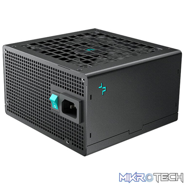 DeepCool PL800D 800W 80+ Bronze ATX 12V V3.0 Direct Cable Power Supply WIth 1X 12VHPWR Cable And Active PFC And 1X 120mm Hydro Bearing Fan - Black Colour - Image 2