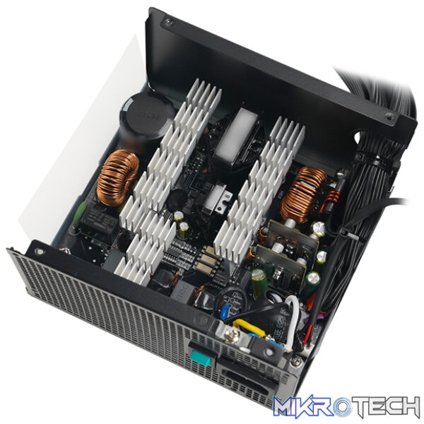 DeepCool PL800D 800W 80+ Bronze ATX 12V V3.0 Direct Cable Power Supply WIth 1X 12VHPWR Cable And Active PFC And 1X 120mm Hydro Bearing Fan - Black Colour - Image 4