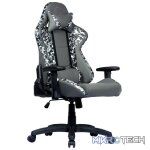 Cooler Master Caliber R1S Dark Knight Camo Gaming Chair With Adjustable Head/Lumbar Pillow Support And 180° Tilt And Weight Recommended Between 40kg to 90kg - Grey Camo Colour - Image 2
