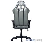Cooler Master Caliber R1S Dark Knight Camo Gaming Chair With Adjustable Head/Lumbar Pillow Support And 180° Tilt And Weight Recommended Between 40kg to 90kg - Grey Camo Colour - Image 3