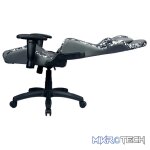 Cooler Master Caliber R1S Dark Knight Camo Gaming Chair With Adjustable Head/Lumbar Pillow Support And 180° Tilt And Weight Recommended Between 40kg to 90kg - Grey Camo Colour - Image 4