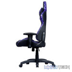 Cooler Master caliber R1S Premium CM Camo Gaming Chair With Adjustable Head/Pillow Support And 180° Tilt And Weight Recommended Between 40kg to 90kg - Black/Purple CM Camo Colour - Image 5