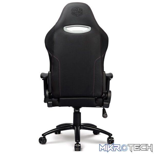 Cooler Master Caliber R2 Racing Gaming Chair With Omni-Directional Elevation/Rotation Adjustments And Ergonomic Headset And Lumbar Pillow Support And Weight Recommended Between 45kg to 100kg - Black/Grey Colour - Image 4
