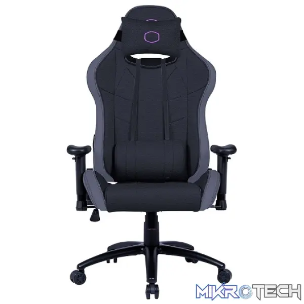 Product Cooler Master Caliber R2C Gaming Chair With Cool-In Fabric Tech, Comfortable Reclining Backrest And Upgraded 2D Armrests and Height Adjustable Gas Lift - Black Colour - Image 1