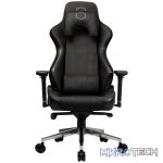 Cooler Master Caliber X1 Ergo Gaming Chair With Unibody Cold Molded Foam And 4D Aluminum Armrest And Full 180° Recline And Weight Recommendation Between 45kg to 120kg - Black Colour