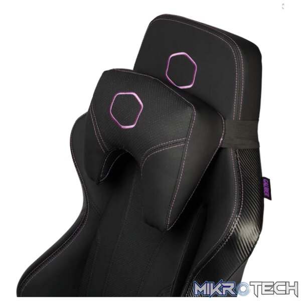 Cooler Master Caliber X1 Ergo Gaming Chair With Unibody Cold Molded Foam And 4D Aluminum Armrest And Full 180° Recline And Weight Recommendation Between 45kg to 120kg - Black Colour - Image 4
