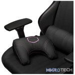 Cooler Master Caliber X1 Ergo Gaming Chair With Unibody Cold Molded Foam And 4D Aluminum Armrest And Full 180° Recline And Weight Recommendation Between 45kg to 120kg - Black Colour - Image 5