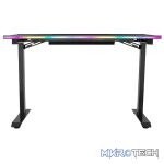 Cooler Master GD120 120CM ARGB Compact Ergonomic Gaming Desk Allowing ARGB Lighting Sychronization With MASTERPLUS+ APP And Built With Cable Management Tray And Upto 100KG (MAX) - Black Colour - Image 2