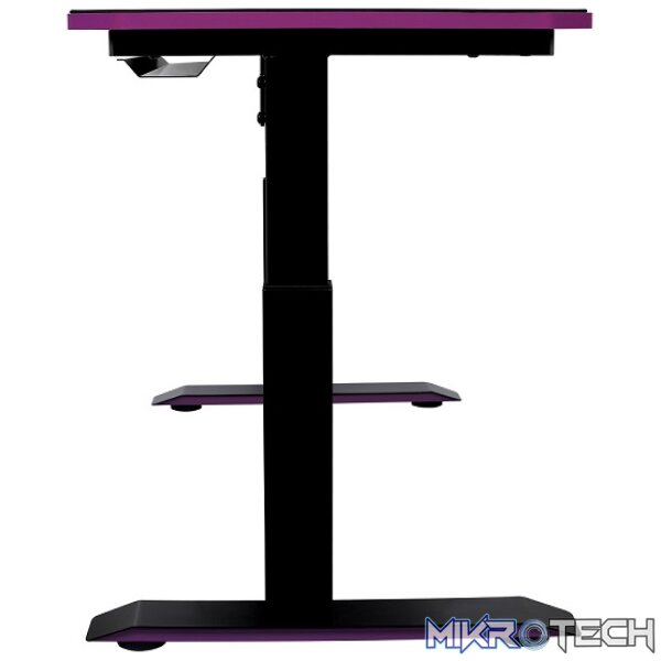 Cooler Master GD120 120CM Gaming Desk With Built-in Cable Management Tray And Full-Surface Mouse Pad And Upto 100KG(Max) - Black Colour - Image 4