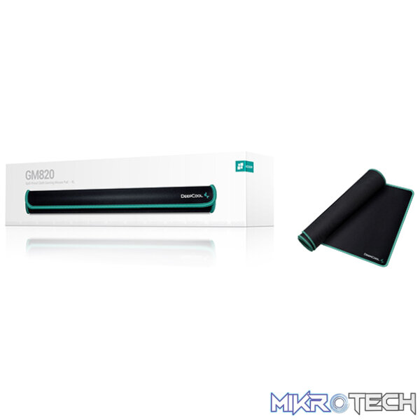 DeepCool GM820 Extra Large (900X340X3MM) Premium Gaming Mousepad With Anti-Slip Rubber And Spill-Proof Woven Surface - Black Colour - Image 5