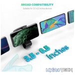 UGreen 40998 Car Dashboard Clip Phone Holder With Adjustable Angle Viewing & Suitable for 4 - 6.5" Mobile Devices - Black Colour. - Image 3