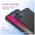 UGreen 50793 Mobile Protective Case For IPhone X With Soft And Flexible Premium TPU Material And 360° Full Protection - Black Colour - Image 2